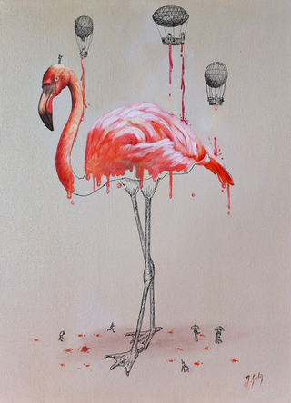Illustration for article titled Artist Imagines the Tiny People Who Make Animals Possible